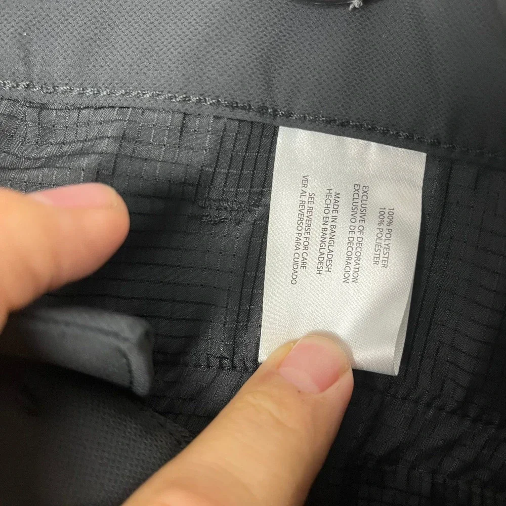Banana Republic Performance Pants Mens 38x30 Caviar Black Golf Outdoor